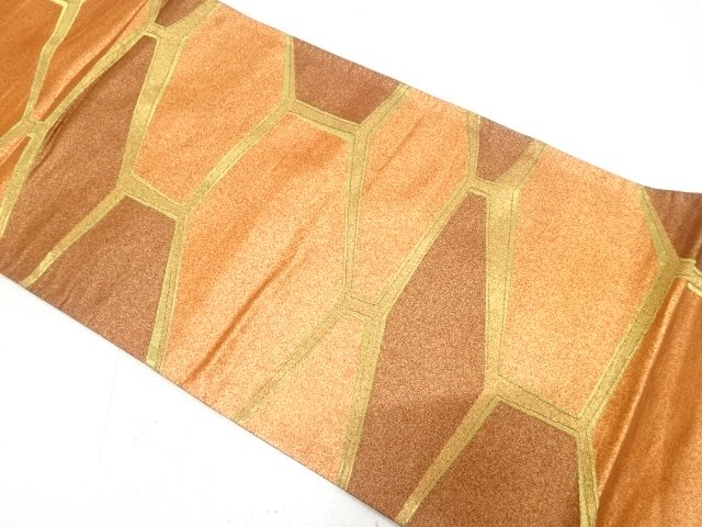 JAPANESE FUKURO OBI / WOVEN STONE PAVEMENT